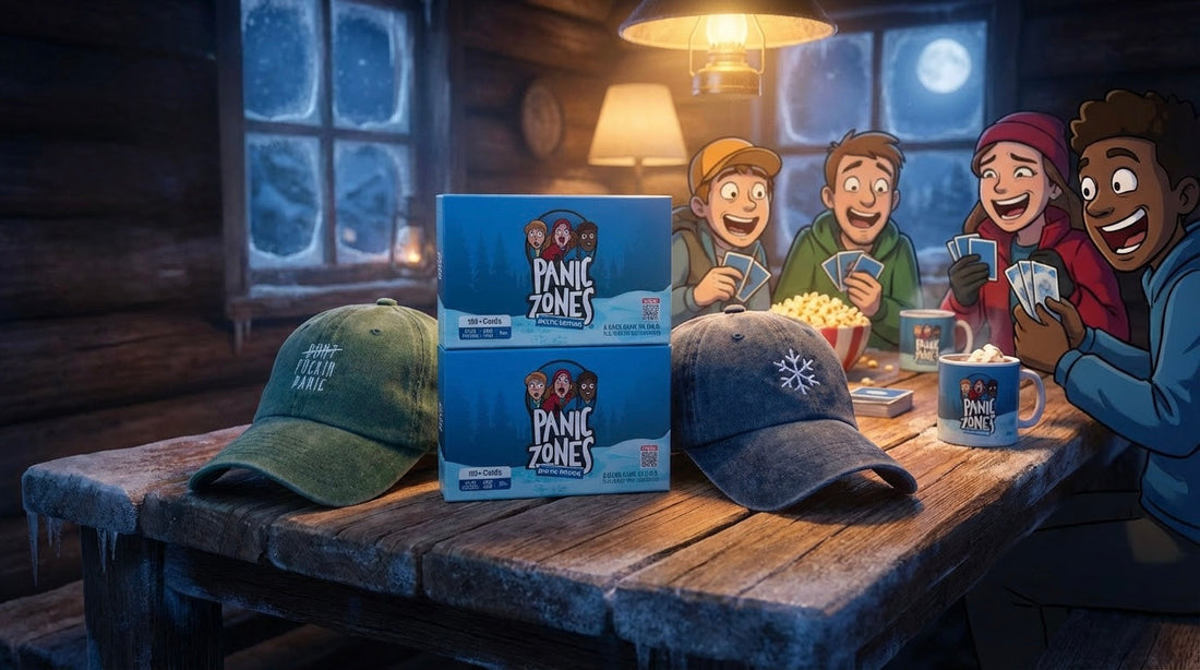 Fun card game for mixed friend groups played at a house party