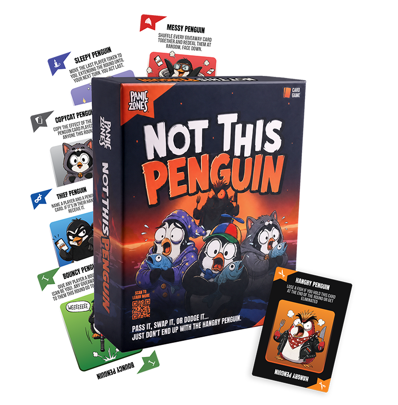 PASS IT, SWAP IT, OR DODGE IT... JUST DON'T END UP WITH THE HANGRY PENGUIN